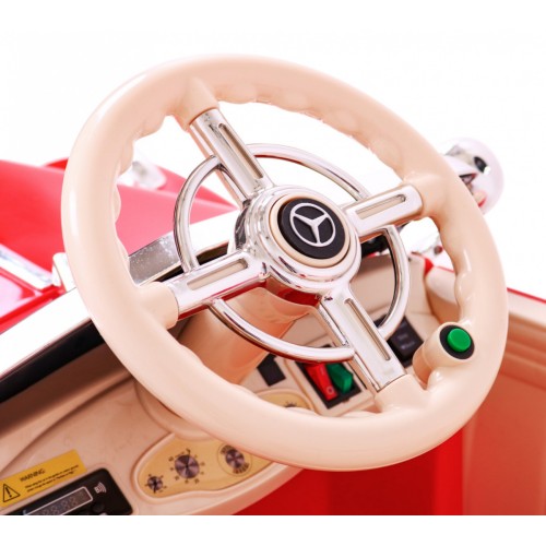 Mercedes Benz Retro 540A dla dzieci Czerwony