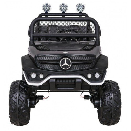 Mercedes Benz Unimog dla dzieci Czarny + Terenowy 4x4