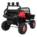 Mercedes Benz Unimog dla dzieci Terenowy Czerwony + Napęd 4x4 + Pilot