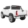 Mercedes Benz X-Class dla dzieci Biały Pickup + Pilot + Napęd 4x4