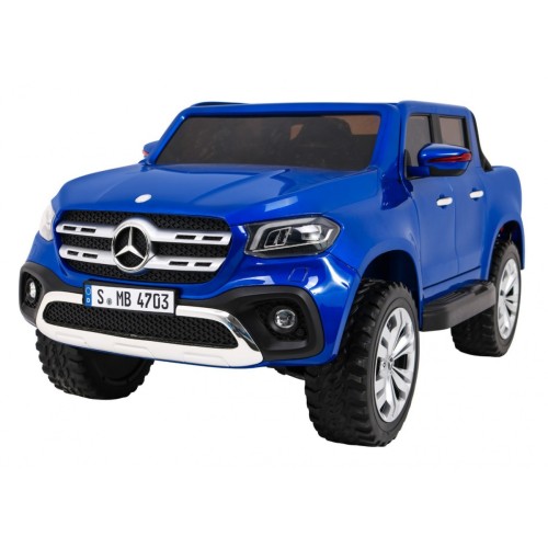 Mercedes Benz X-Class dla dzieci Lakier Niebieski Pickup 4x4