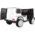 Auto na akumulator Mercedes AMG G65 dla dzieci Biały + Lakierowany + Bagażnik + Światła Dźwięki