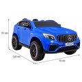 Auto Mercedes GLC 63S dla dzieci - Niebieski SUV + Napęd 4x4