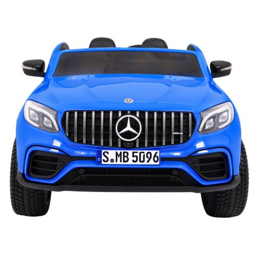 Auto Mercedes GLC 63S dla dzieci - Niebieski SUV + Napęd 4x4