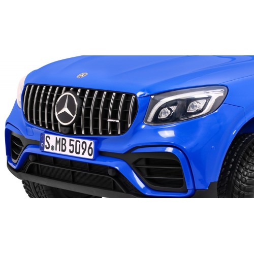 Auto Mercedes GLC 63S dla dzieci - Niebieski SUV + Napęd 4x4