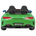 Mercedes-Benz GT R dla dzieci Lakier Zielony + Napęd 4x4 + Nawiew powietrza + Pilot + EVA + MP3 LED