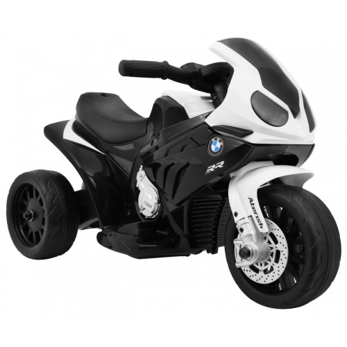Motor BMW S1000 RR Mini na akumulator dla dzieci Czarny + 3 koła + Dźwięki + LED