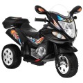Motorek Trójkołowy BJX-088 elektryczny dla najmłodszych Czarny + Dźwięki + Światła