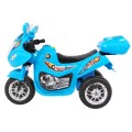Motorek Trójkołowy BJX-088 elektryczny dla najmłodszych Niebieski + Dźwięki + Światła