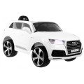 Audi Q7 Lift na akumulator dla dzieci Biały + Pilot + Wolny Start + EVA + Ekoskóra + MP3 LED
