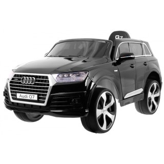 Audi Q7 Lift na akumulator dla dzieci Czarny + Pilot + Wolny Start + EVA + Ekoskóra + MP3 LED