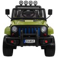 Autko terenowe Raptor Drifter Zielony + Pilot + Napęd 4x4 + Schowek + Wolny Start + MP3 LED
