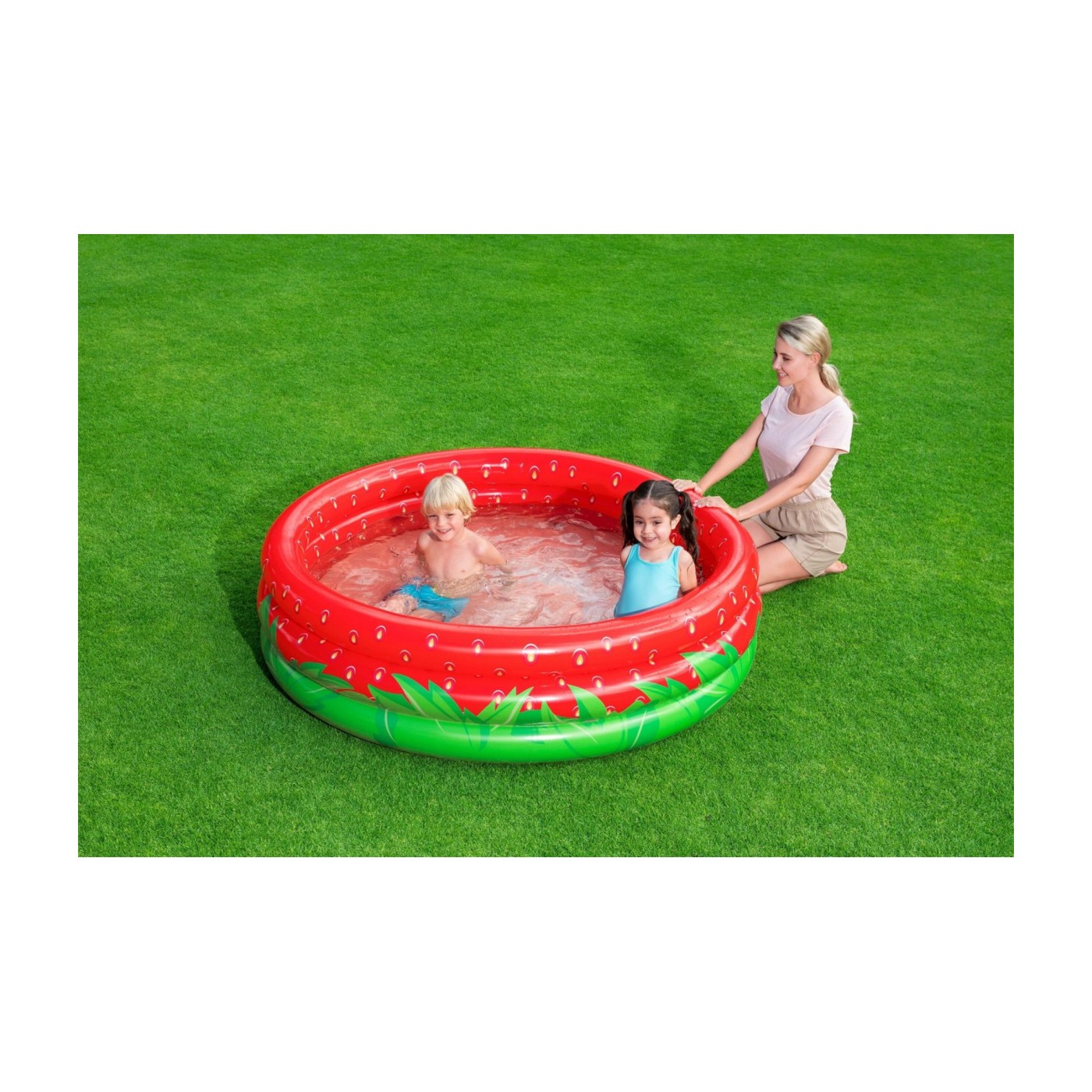 Pool Strawberry Paddling Pool 1 60 38cm BESTWAY