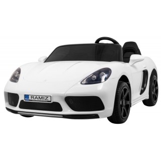 Perfecta Auto dla 2 dzieci Biały