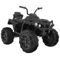 Quad ATV na akumulator dla dzieci Czarny + Koła EVA + Radio MP3 + LED + Wolny Start