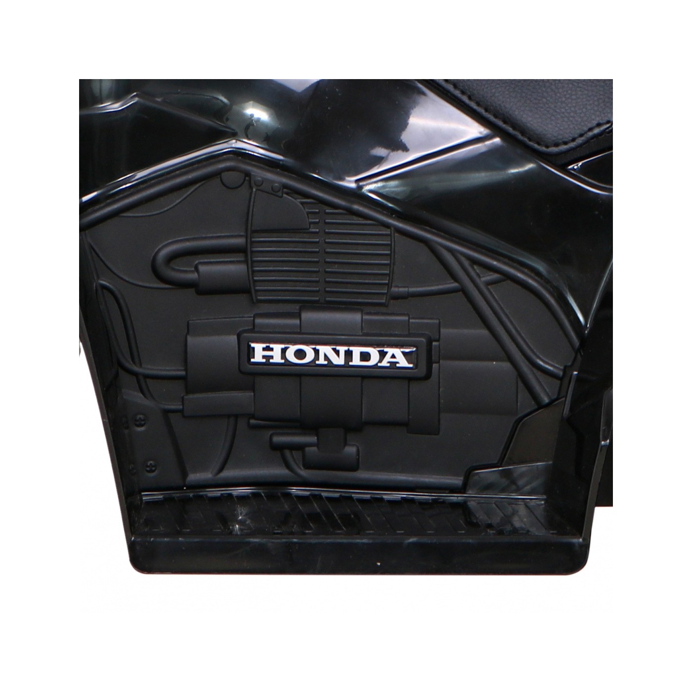 Quad Honda 250X TRX na akumulator Czarny + Klakson + LED + Ekoskóra