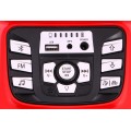 Quad na akumulator Sport Run dla dzieci Czerwony + Napęd 4x4 + LED + Radio MP3