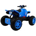 Quad na akumulator Sport Run dla dzieci Niebieski + Napęd 4x4 + LED + Radio MP3