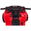 Quad XL ATV 2,4GHz na akumulator dla dzieci Czerwony + Pilot + Napęd 4x4 + Bagażnik + Wolny Start + EVA + Audio LED