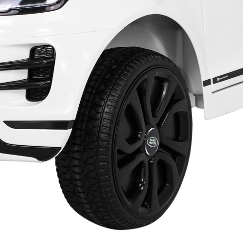 Range Rover Evoque na akumulator dla dzieci Biały SUV + Pilot