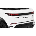 Range Rover Evoque na akumulator dla dzieci Biały SUV + Pilot