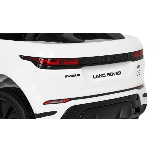 Range Rover Evoque na akumulator dla dzieci Biały SUV + Pilot