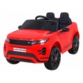 Range Rover Evoque na akumulator dla dzieci Czerwony + Pilot + Wolny Start + MP3 LED