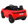 Range Rover Evoque na akumulator dla dzieci Czerwony + Pilot + Wolny Start + MP3 LED
