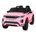 Range Rover Evoque na akumulator dla dzieci Różowy SUV + Pilot