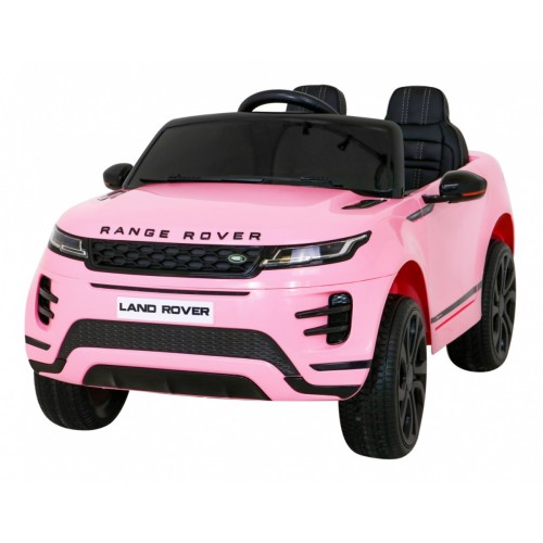 Range Rover Evoque na akumulator dla dzieci Różowy SUV + Pilot