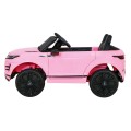 Range Rover Evoque na akumulator dla dzieci Różowy SUV + Pilot