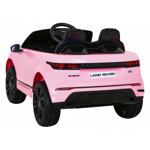 Range Rover Evoque na akumulator dla dzieci Różowy SUV + Pilot