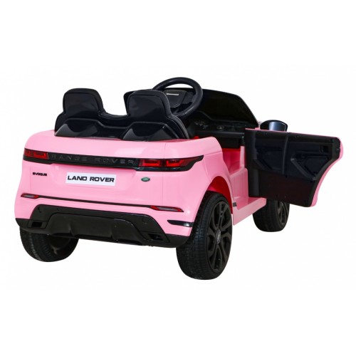 Range Rover Evoque na akumulator dla dzieci Różowy SUV + Pilot