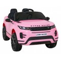 Range Rover Evoque na akumulator dla dzieci Różowy SUV + Pilot