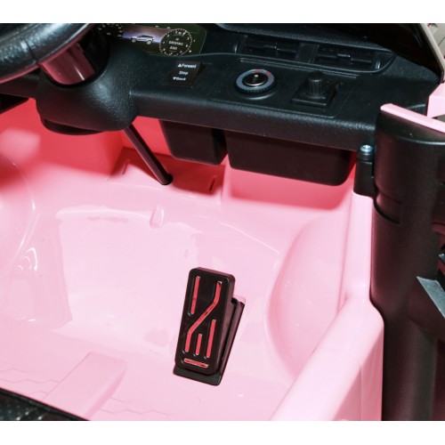 Range Rover Evoque na akumulator dla dzieci Różowy SUV + Pilot