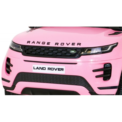 Range Rover Evoque na akumulator dla dzieci Różowy SUV + Pilot