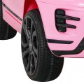 Range Rover Evoque na akumulator dla dzieci Różowy SUV + Pilot