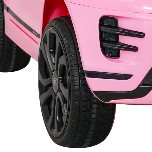 Range Rover Evoque na akumulator dla dzieci Różowy SUV + Pilot