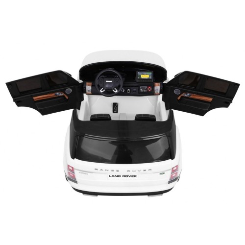 Range Rover HSE 2-osobowe Autko dla dzieci Biały SUV + Pilot