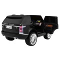Range Rover HSE 2-osobowe Autko dla dzieci Czarny Suv + Pilot