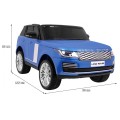 Range Rover HSE Lakierowane Autko dla 2 dzieci Niebieski SUV