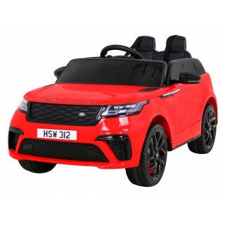 Range Rover Velar na akumulator Czerwony SUV + Pilot