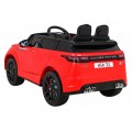 Range Rover Velar na akumulator Czerwony + Pilot + EVA + Wolny Start + MP3 LED