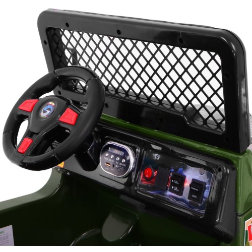 Terenowy Raptor Drifter na akumulator dla dzieci Zielony + Pilot