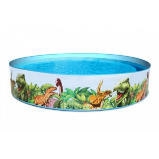 Basen rozporowy Dinozaury dla dzieci 3+ BESTWAY 244x46cm Winyl + PCV