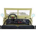 Autko Wojskowe Retro dla 3 dzieci Matcha 4x4