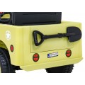 Autko Wojskowe Retro dla dzieci Beżowy + Napęd 4x4