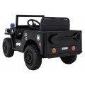 Autko Wojskowe Retro dla dzieci Czarny + Napęd 4x4