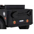 Autko Wojskowe Retro dla dzieci Czarny + Napęd 4x4