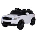 Autko Start Run na akumulator, Biały SUV + Pilot